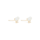 Uptown Pearl Diamond Studs