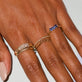 Wavy Pave Diamond Band