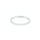 White Gold Fine Pave Black Diamond Band