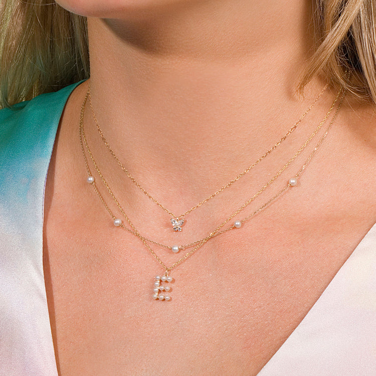 Sapphire Butterfly Necklace