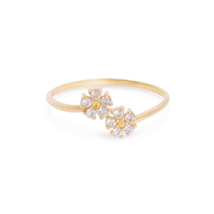 Double Flower Ring