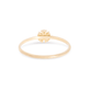 White Sapphire Flower Ring