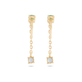 Wild Blueberry Drop Earrings
