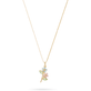 gemstone flower necklace
