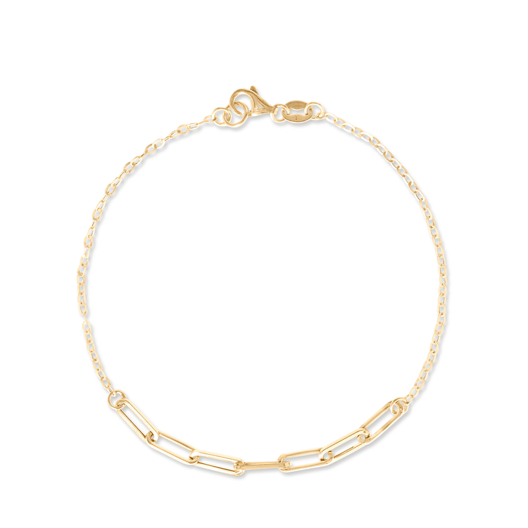 XL Paperclip Link Bracelet