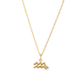 Zodiac Charm Necklace with Diamond