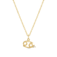 Zodiac Charm Necklace with Diamond