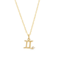 Zodiac Charm Necklace with Diamond