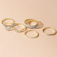 Bold Six Diamond Curve Band