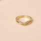 Bold Six Diamond Curve Band