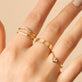 Bold Six Diamond Curve Band, on body