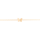 Stone and Strand 10K Yellow Gold Butterfly Bracelet Close Up Image
