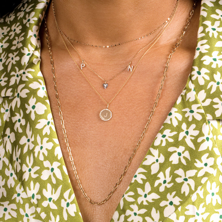 Double-Up Let's Get Personal Diamond Necklace