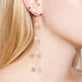 Image of 14K Yellow Gold Pearl Bonbon Earrings with Stone and Strand Earrings