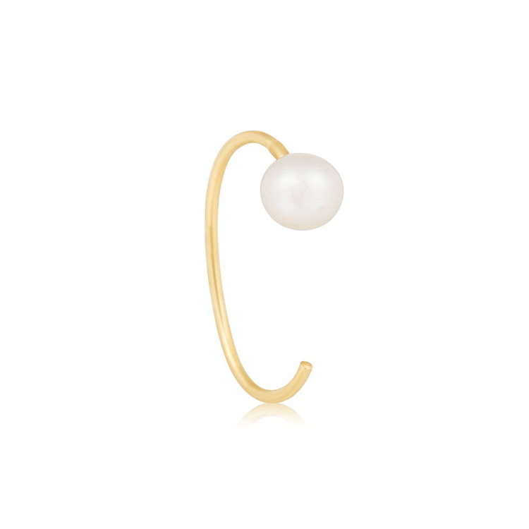 Pearl Open Huggie