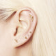 gold body gems jewelry 