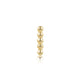 gold beaded earring