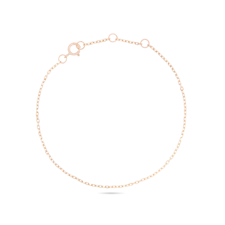 Stone and Strand 10K Yellow Gold Gold Chain Bracelet Front Image