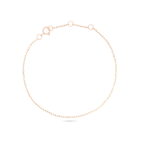 Stone and Strand 10K Yellow Gold Gold Chain Bracelet Front Image