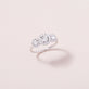 The Josephine Ring in White Gold