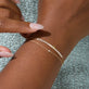 Image of 10K Yellow Gold Let It Slide Diamond Tennis Bracelet with Stone and Strand Bracelets