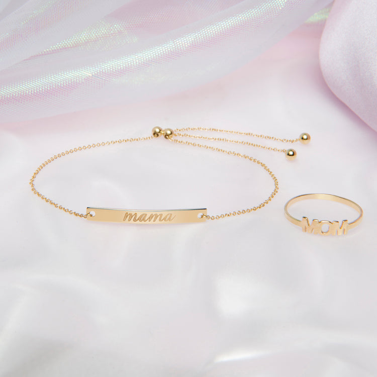 Mama Bar Slider Bracelet