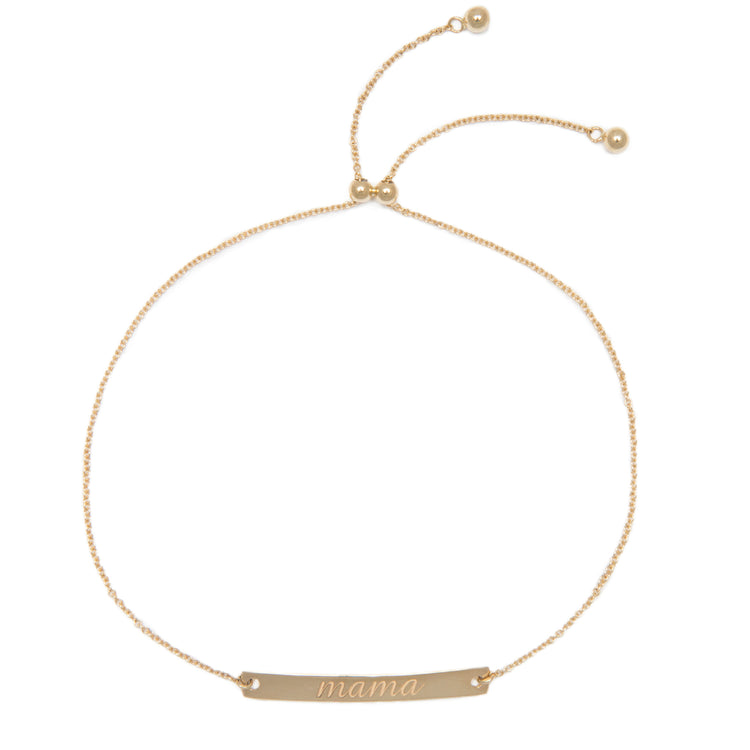 Mama Bar Slider Bracelet