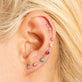 Opal Prong Stud Earring
