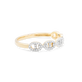 Stone and Strand 10K Yellow Gold Medium Diamond Maritime Ring Side Image