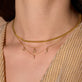 Pave Topaz Lock Pendant