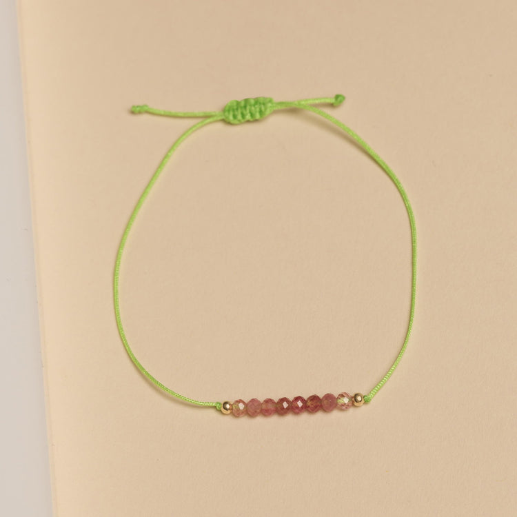 Pink Tourmaline Bestie Bracelet