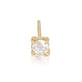 Stone and Strand 14K Yellow Gold Rosecut Diamond Stud Front Image