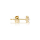Stone and Strand 14K Yellow Gold Rosecut Diamond Stud Side Image