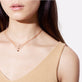 Small Black Diamond Necklace - On body