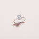 Stone and Strand 14K White Gold The Sophia Diamond Ring Editorial Image