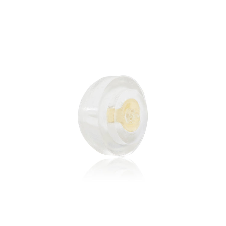 Stone and Strand 10K Yellow Gold Serpent Stud Backing Side Image