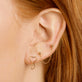 Double-Tap Asymmetric Earrings