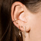 Extra Long Bar Stud Earring