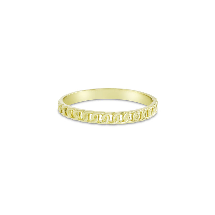 Gold Linked Ring