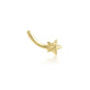 Gold Shooting Star Stud