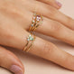 Thin Gold Chain Link Ring