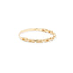 Thin Gold Chain Link Ring